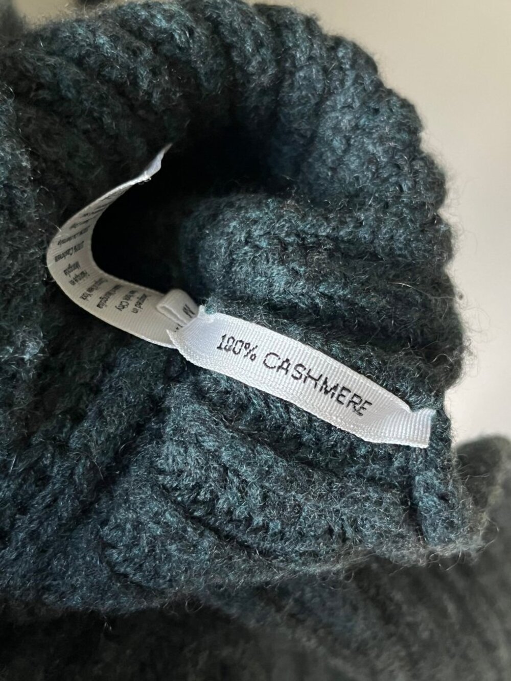 KHAITE Molly Cashmere Sweater Forest Green Size M - Picture 8 of 8